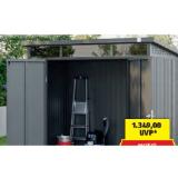 GFP Modernes Metallgerätehaus LENA 2115 HOFER 1 Stück