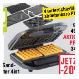 Simpex Basic Waffel-/ Sandwichtoaster 4in1 Maximarkt 1 Stück