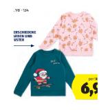 L&D Kinder Weihnachtspullover versch. Farben und Muster HOFER 1 Stück