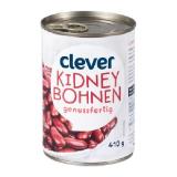 Clever Kidney Bohnen BILLA PLUS 400 Gramm 1 Dose