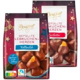 Douceur Gefüllte Lebkuchenherzen div. Sorten Penny 300 Gramm 1 Packung