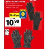 Promotion Bild von Esmara/Livergy Damen/Herren Leder-Handschuhe Lidl APP Preis 1 Paar