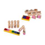 Crelando Holz-Kinderstempel-Set Lidl 1 Set