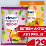 Clever Fruchtgummi div. Sorten BILLA PLUS 300 Gramm 1 Packung
