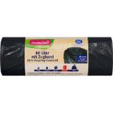 Profissimo nature Müllbeutel 60 Liter mit Zugband dm 20 Stück 1 Packung