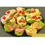 Sandwich-Brötchen-Platte BILLA 10 Stück