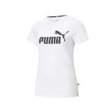 Puma DAMEN SPORTSWEAR SHIRT ESS LOGO TEE WEIß HERVIS 1 Stück