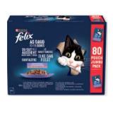 Purina Felix Katzennahrung Jumbopack versch. Sorten Maximarkt 85 Gramm 80 Stück