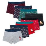 Up 2 Fashion Men Herren-X-Mas-Retropants, Doppelpkg. versch. Farben und Muster HOFER 1 Packung