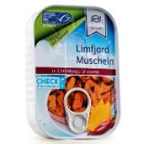 Almare Seafood Limfjordmuscheln versch. Sorten HOFER 110 Gramm 1 Dose