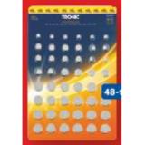 Tronic Knopfzellen-Set Lidl 48 Stück 1 Set