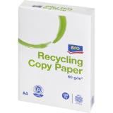 aro Kopierpapier A4 weiß od. Recycling, Preisangabe ohne MwSt. (Preis inkl. MwSt. 3,95 €), METRO 500 Stück