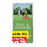 Grandiol Sport- und  Spielrasen Lidl 2 Kilogramm 1 Packung