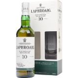 Laphroaig Islay Single Malt Whisky inkl. 1 Glas, Preisangabe ohne MwSt. (Preis inkl. MwSt. 39,59 €), METRO 0.70 Liter 1 Packung