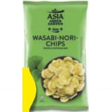Asia Green Garden Wasabi Riffel Chips HOFER 200 Gramm 1 Packung