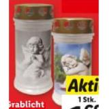 Promotion Bild von Grablicht versch. Motive Lidl 1 Stück
