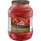 Seeburger Pfefferoni mild rot od. grün, Preisangabe ohne MwSt. (Preis inkl. MwSt. 15,94 €), METRO 2.10 Kilogramm 1 Glas