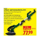 Parkside Akku-Wand- und Deckenschleifer, 20 V Lidl  1 Stück