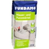 Bild von Fundamo Mauer- und Putzmörtel 447304 HELLWEG 25 Kilogramm 1 Sack