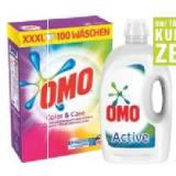 OMO Pulver oder Flüssig versch. Sorten Maximarkt 100 Waschgänge 1 Packung