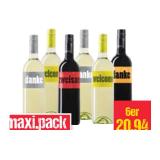 Promotion Bild von Winvino Wein Zweisam, Welcome, Danke rot oder Danke weiß Maximarkt  0.75 Liter 1 Flasche