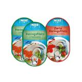 Nixe Heringsfilets versch. Sorten Lidl 200 Gramm 1 Dose