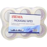 Sigma Packband braun od. transparent, Preisangabe ohne MwSt. (Preis inkl. MwSt. 11,99 €), METRO 6 Stück