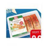 S-BUDGET 4 Lachsfilets mit Pfeffer XXL EUROSPAR 500 Gramm 1 Packung