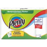 Plenty Küchenrolle Short&Smart Halbblattformat 2-lagig dm 4 Stück