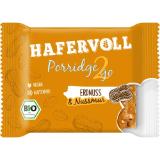 Hafervoll Porridge 2go mit Erdnuss & Nussmus dm 55 Gramm 1 Packung