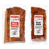 Wiesentaler Selchbauch oder Selchkarree Lidl APP Preis 297 Gramm