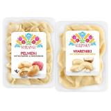 Kuljanka Wareniki oder Pelmeni versch. Sorten Lidl 400 Gramm 1 Packung