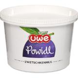 Uwe Konfitüren div. Sorten, Preisangabe ohne MwSt. (Preis inkl. MwSt. 2,74 €), METRO 450 Gramm 1 Becher