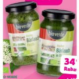 bio-verde Bio-Pesto oder -Kräuter in Öl versch. Sorten Denns BioMarkt 165 Gramm 1 Glas