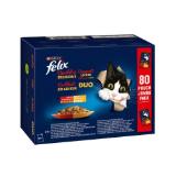 Purina Felix Katzen-Nassfutter versch. Sorten Dehner 85 Gramm 80 Stück