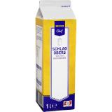 Metro Chef Schlagobers ESL, Preisangabe ohne MwSt. (Preis inkl. MwSt. 6,26 €), METRO 1 Liter 1 Packung