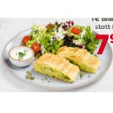 Brokkoli-Käse-Strudel mit Salatbouquet & Dipsauce BILLA PLUS 1 Set