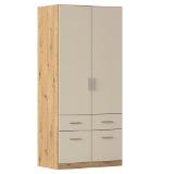 Kleiderschrank 0380061201 Möbelix 1 Stück