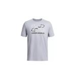 Under Armour HERREN SPORTSWEAR T-SHIRT GL FOUNDATION SS GRAU HERVIS 1 Stück