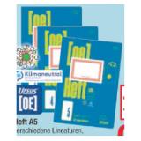 Ursus Heft A5, 20 Blatt versch. Lineaturen Maximarkt 1 Stück
