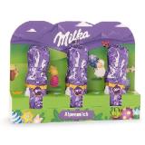 Milka Schmunzelhasen HOFER 15 Gramm 3 Stück