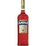 Campari Bitter, Preisangabe ohne MwSt. (Preis inkl. MwSt. 19,98 €), METRO 1 Liter 1 Flasche