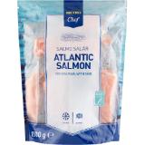 Metro Chef Lachs Filetportionen, Preisangabe ohne MwSt. (Preis inkl. MwSt. 28,04 €), METRO 1500 Gramm 1 Packung