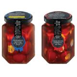 Deluxe Peperonccini-Häppchen Gefüllt mit Thunfisch oder Käse Lidl 284 Milliliter 1 Glas