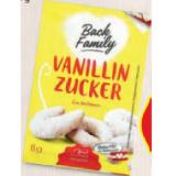Back Family Vanillin Zucker HOFER 8 Gramm 15 Stück