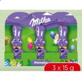 Milka Osterhase SPAR 15 Gramm 3 Stück