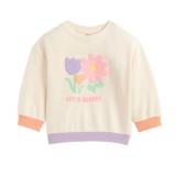 Kinder Sweatshirt Blumen KiK 1 Stück