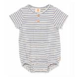 Promotion Bild von Newborn-Strampler, Streifen ecru HEMA 1 Stück
