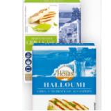 Promotion Bild von Halloumi Natur, mediterraner Grillkäse Basilikum od. Chili BILLA 225 Gramm 1 Packung