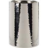 Wein- od. Sektkübel Weinkühler gehämmert, Ø 12,1 cm Edelstahl, Preisangabe ohne MwSt. (Preis inkl. MwSt. 13,19 €), METRO 1 Stück